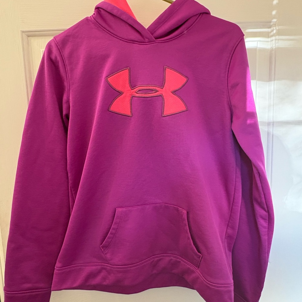 Under Armour Kids' Magenta Hoodie
